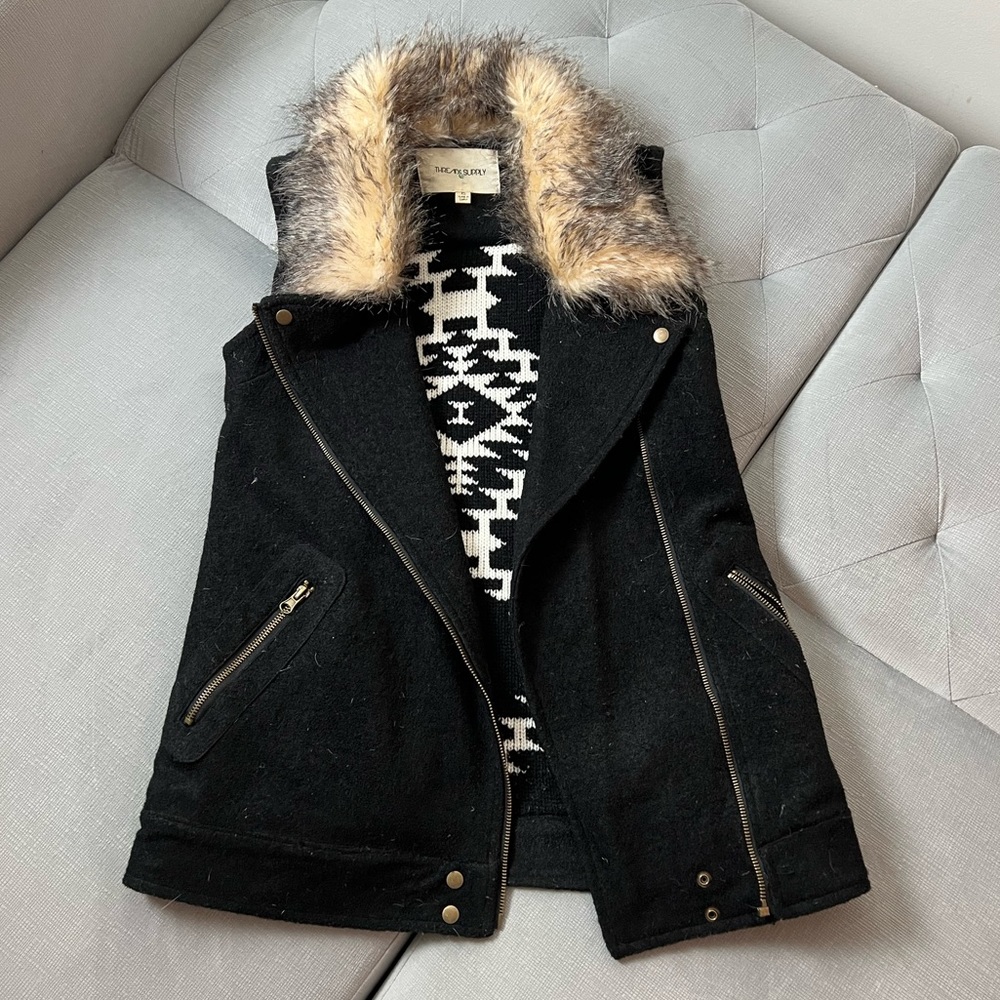 Thread & Supply Tribal Print Vest